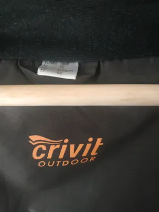 Chaqueta Crivit Outdoor Gris/Negra