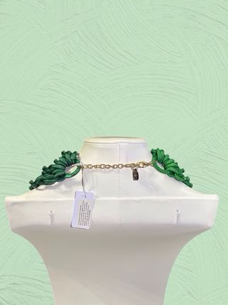 Collana donna verde multistrato
