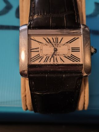 Reloj Cartier Tank Divan Automático