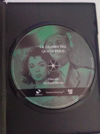 DVD La última vez que vi París
