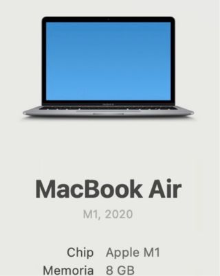 MacBook Air M1 2020 Gris Espacial