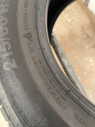 2x 215/60 R16 95V Continental ContiContact Ts815 