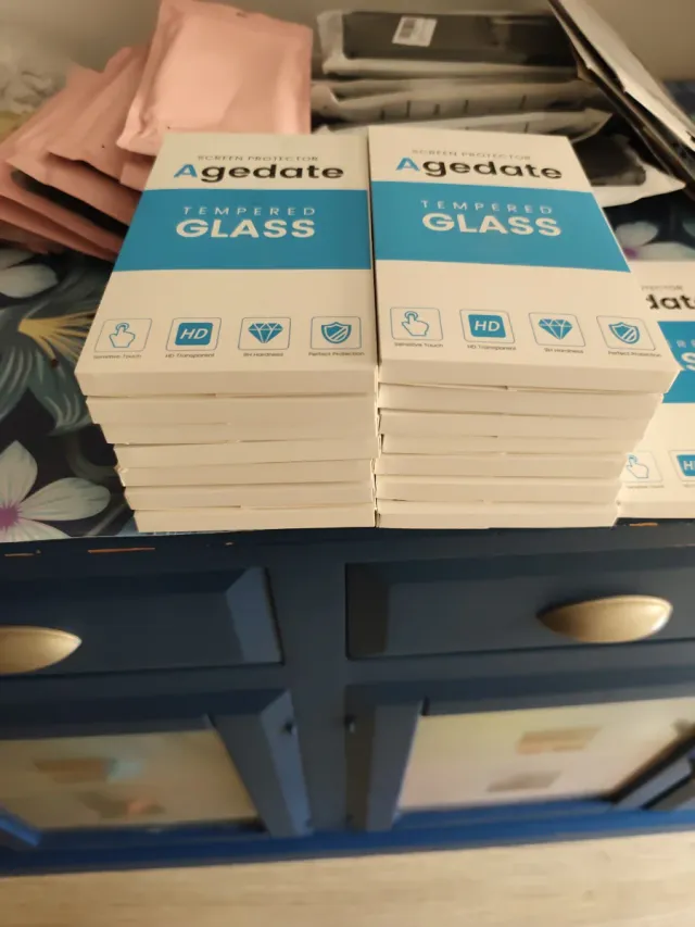 Lote 17 Cristales Templados Agedate