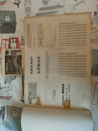 Álbum MAGA Armas Completo . ( 270 cromos)