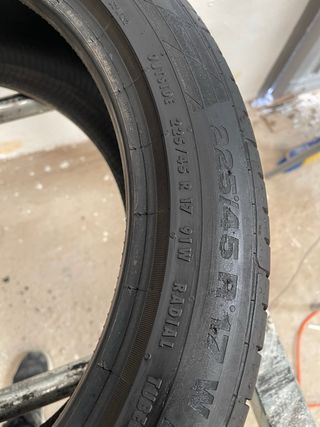 2x225/45 R17 Continental ContiSportContact5