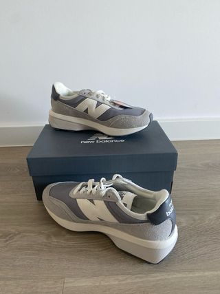 Zapatillas New Balance Hombre Gris/Blanco,