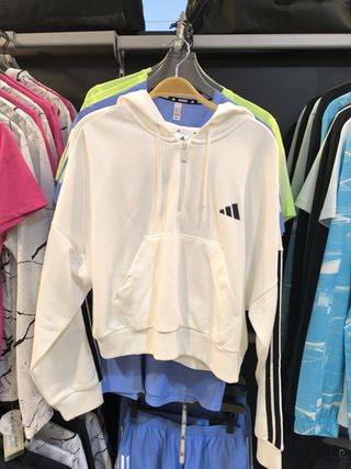 Sudadera crop Adidas mujer