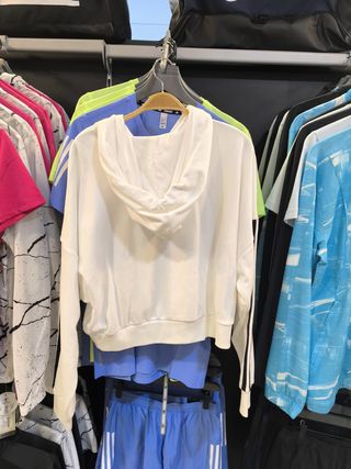 Sudadera crop Adidas mujer