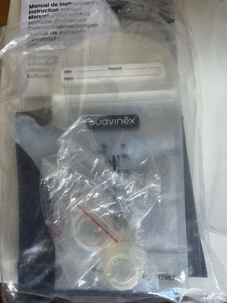 Extractor leche Suavinex + esterilizador biberones