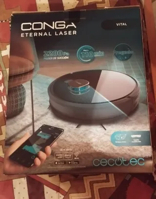 Cecotec Conga Eternal Laser Vital Robot Aspirador