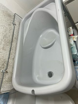 Bañera cambiador bebé Chicco + Regalo Silla Baño