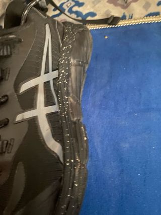 Zapatillas Asics Gel Negras y Grises