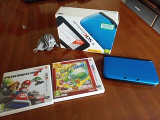Nintendo 3DS XL Azul y Negra