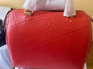 Bolso Purificación Garcia Piel Rojo
