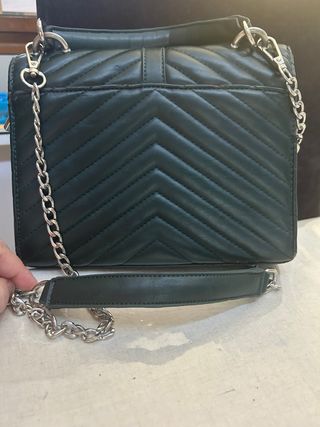 Bolso YSL Verde Chevron