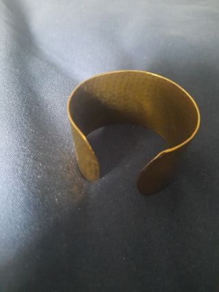 Braccialetto Marocchino Dorato Martellato