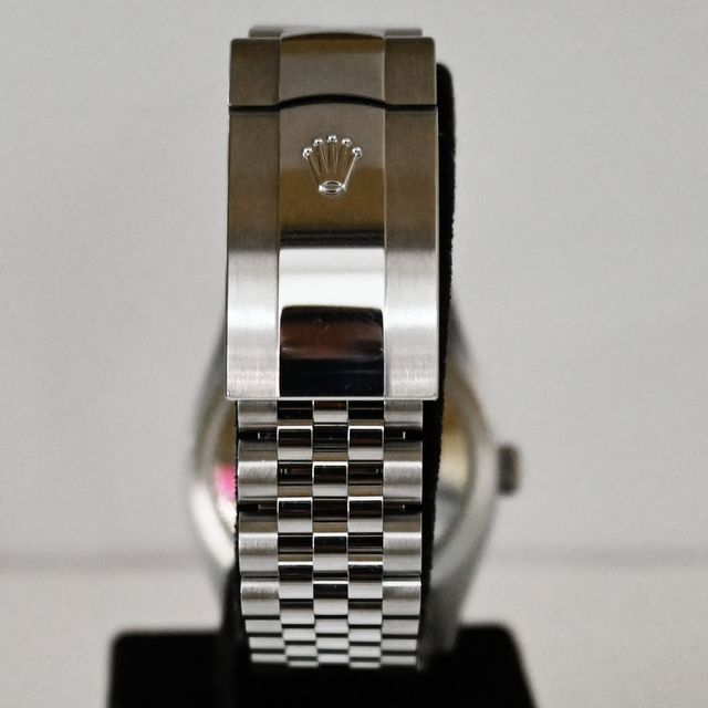 Rolex Datejust 36mm Bisel Oro Blanco Green Palm