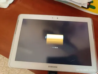 Tablet Samsung Plata/Blanca
