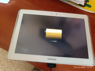 Tablet Samsung Plata/Blanca