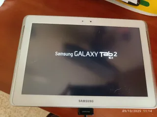 Tablet Samsung Plata/Blanca