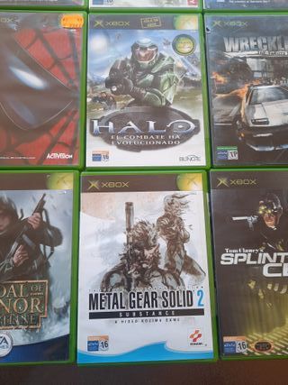 Carcasas Xbox: Soldier of Fortune, Halo, Splinter