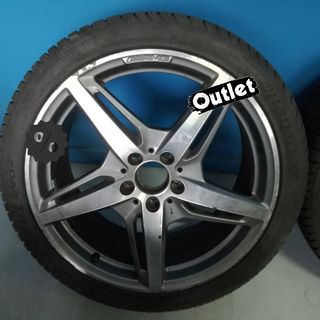 ÇO 4 LLANTAS ORIGINALES AMG CON NEUMATICOS R1