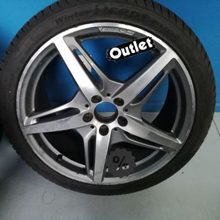 ÇO 4 LLANTAS ORIGINALES AMG CON NEUMATICOS R1