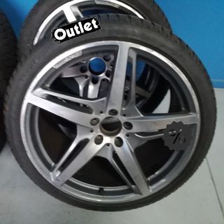 ÇO 4 LLANTAS ORIGINALES AMG CON NEUMATICOS R1