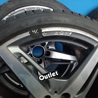 ÇO 4 LLANTAS ORIGINALES AMG CON NEUMATICOS R1