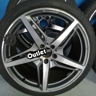 ÇO 4 LLANTAS ORIGINALES AMG CON NEUMATICOS R1