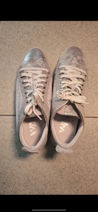 Scarpe da donna N°36 argento 