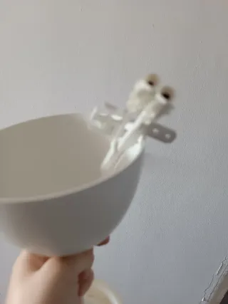 Lámpara de techo blanca