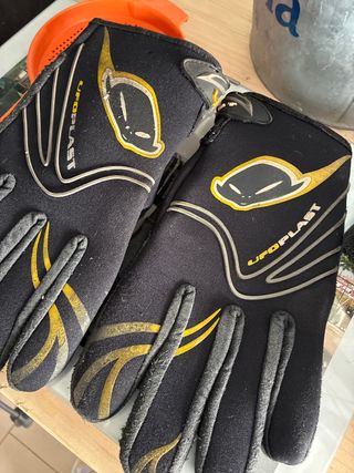 Guanti moto UFO Plast neri