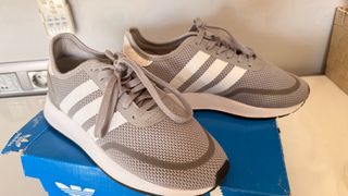 Adidas N-5923 Gris y Blanco