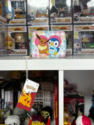 Cartera Pokemon: Eevee y Piplup