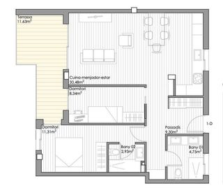 Piso en venta en Selva del Camp, La