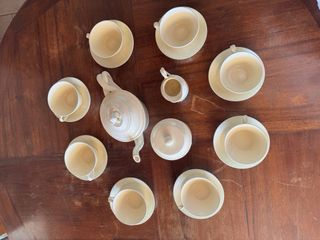 Servizio da tè in ceramica Baffonello