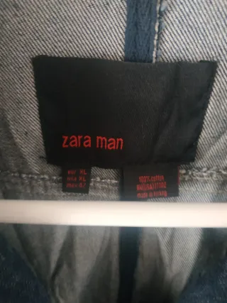 Americana tejana Zara hombre
