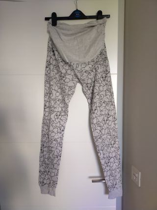 Pantalón premamá negro + pijama regalo