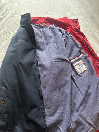 Chaqueta El Ganso Talla L Azul/Roja