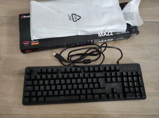 Teclado Mecánico Gaming Trust Mazz QWERTY
