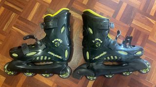 Patines en línea Crazy Creek negros