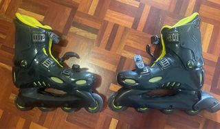 Patines en línea Crazy Creek negros