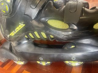 Patines en línea Crazy Creek negros
