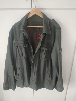 Chaqueta Zara Hombre Verde Talla XL