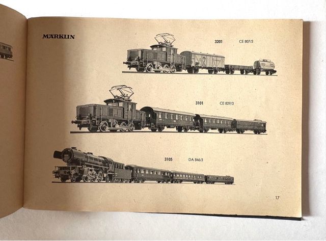 Catálogo de Märklin 1957