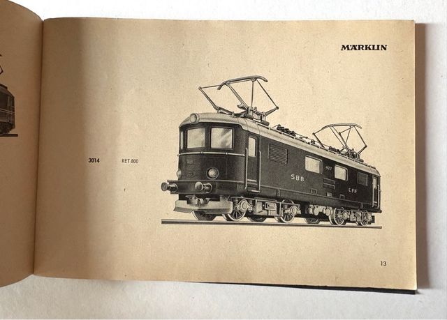 Catálogo de Märklin 1957