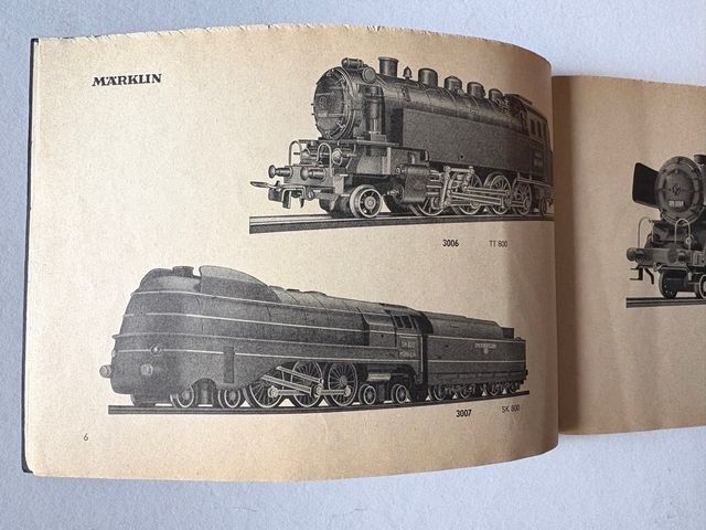 Catálogo de Märklin 1957