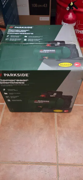 PARKSIDE Compresor Silencioso 6L PSKO 65 A1