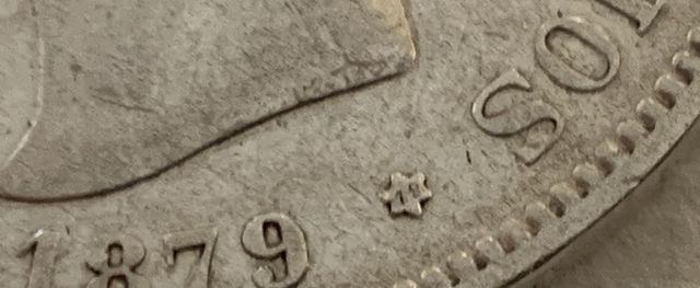 MONEDA DE ALFONSO XII 1879 E.M.M. Duro de Plata.